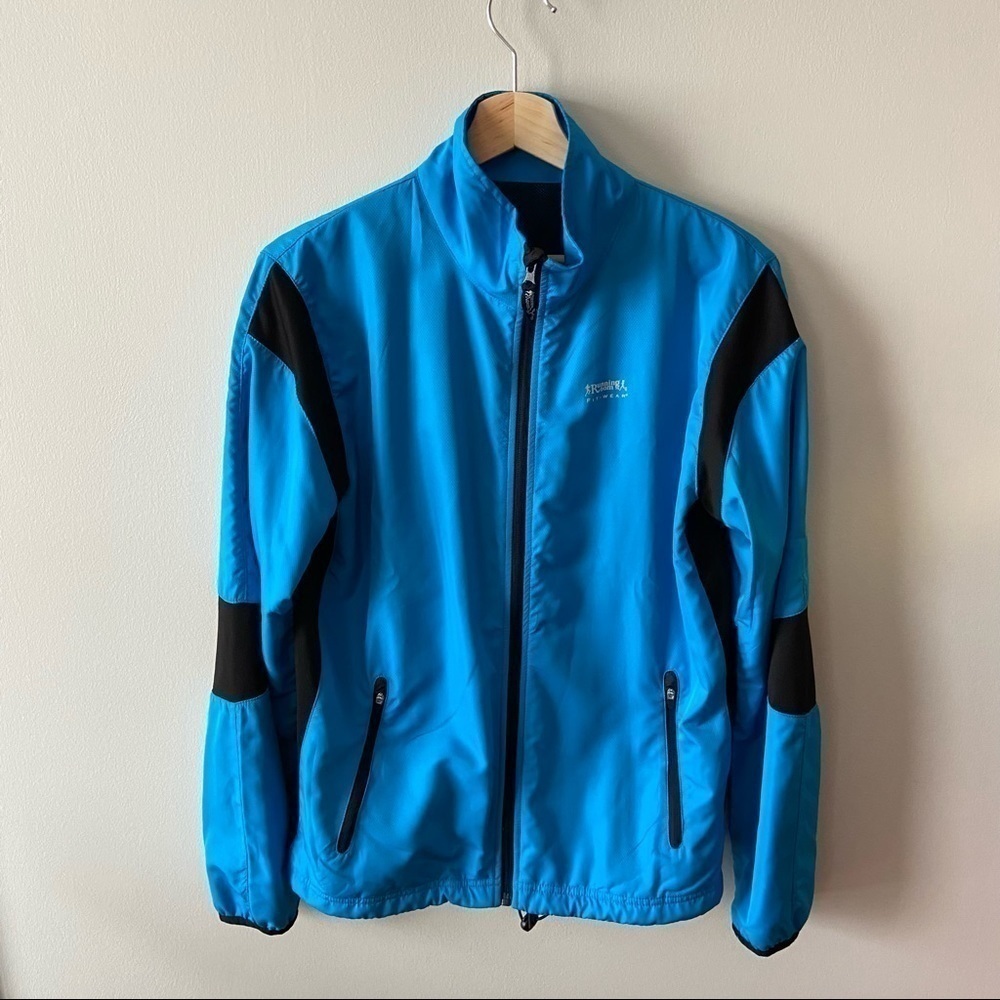 𝅺Running Room Running Jacket Blue Black Size Small